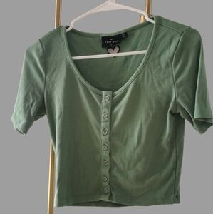 Lazy Oaf cropped cardigan